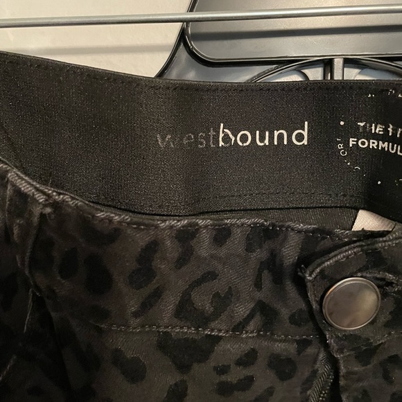 Leopard print Westbound pants. - Picture 3 of 3